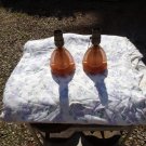Vintage Translucent Glass Boudoir Night Stand Lamps Vintage Translucent Glass Boudoir Night Stand Lamps