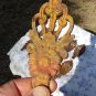11 Vintage Cast Iron Finials   FR