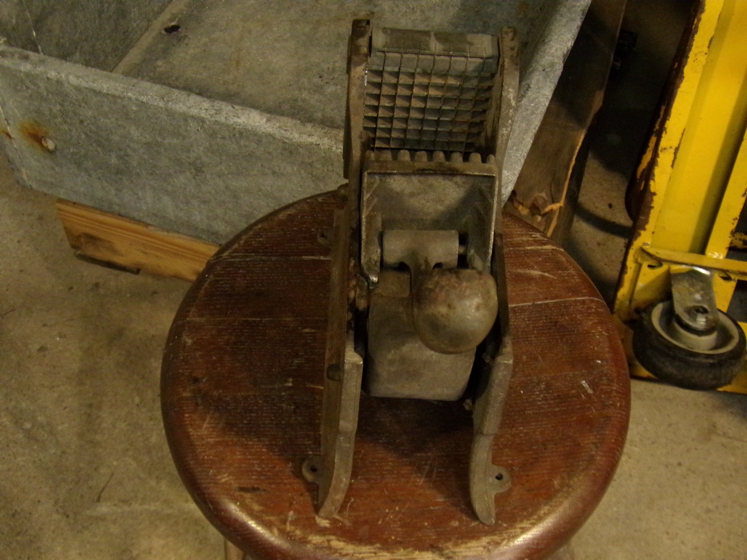 Cast Iron French Fry Cutter by Bloomfield MFG Co., c. 1930s FR