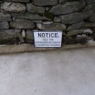 Vintage Heavy Cast Steel Sign FR Vintage Heavy Cast Steel Sign FR