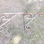 Large Antique Heavy Duty Steel Brackets