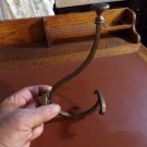 Vintage Brass Coat & Hat Hook