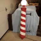 Antique Koken Barbers Pole with Light