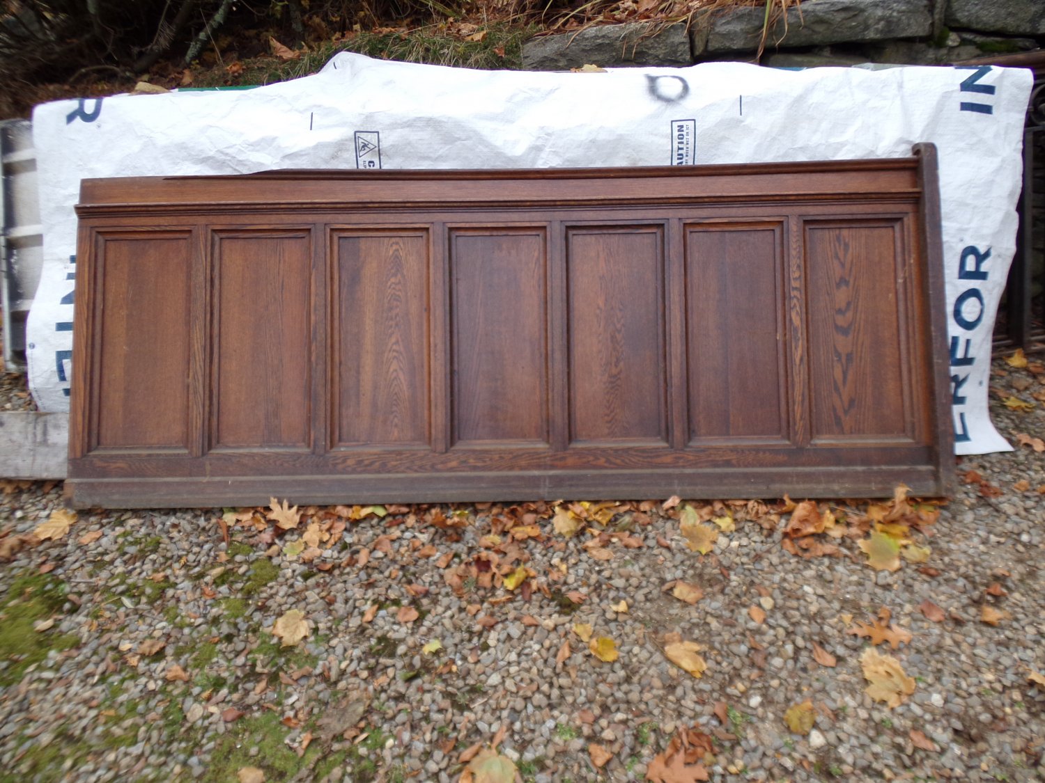 Raised Oak Wainscot Panel