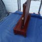 Solid Mahogany Antique Wood Table top Mens Shaving Vanity
