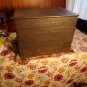 Antique Genuine Car Parts Advertising Metal Cabinet