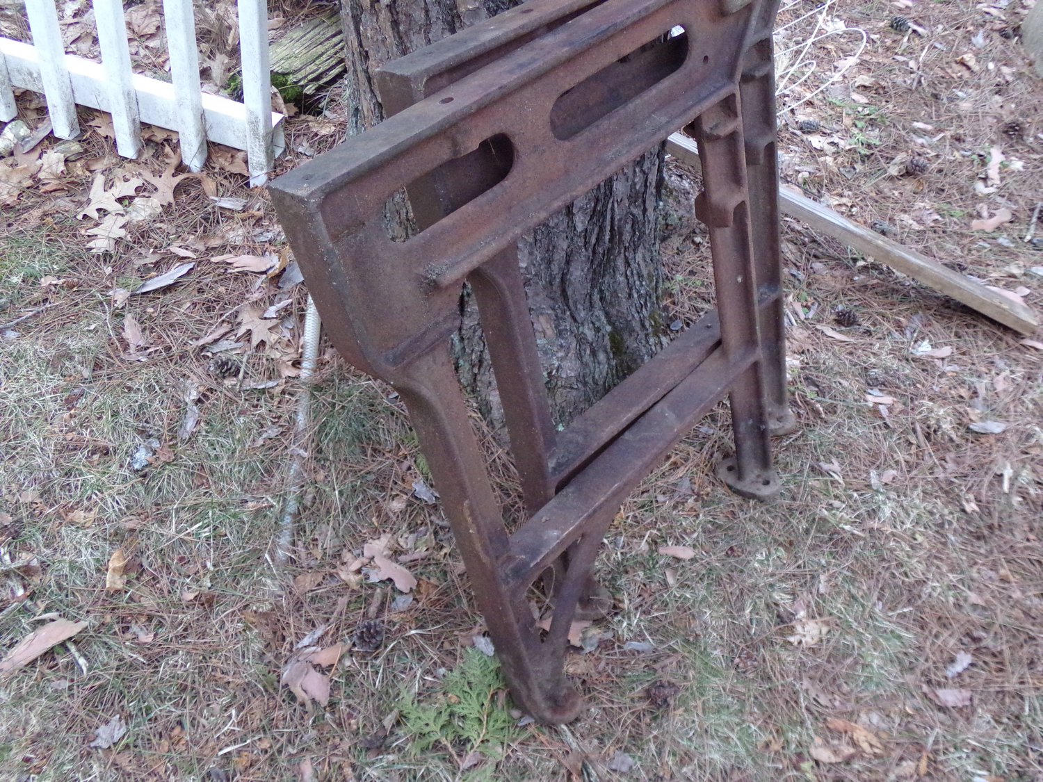 Industrial Steel Workbench Legs