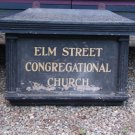 Elm Street Congregational Church Sign