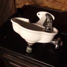 Vintage Enamel  over Cast Iron water Bubbler