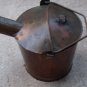All Copper  Pail with Spout and removable lid