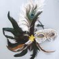 Showgirl Feather Mask Mardi Gras New Orleans