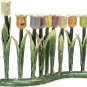 Pastel Tulips Menorah