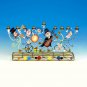 Klezmer Clowns Painted Menorah - metal *** 10% OFF!!!!***