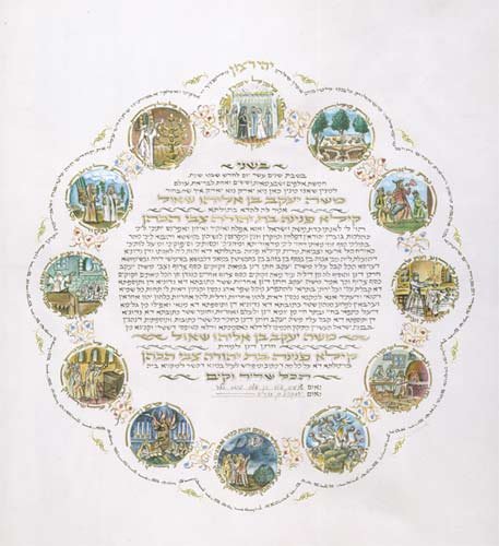 Seasons Of The Soul Ketubah, Orthodox Jewish Marriage Certificate By ...