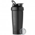 BlenderBottle Classic V2 28 oz Black Shaker Cup with Flip-Top Lid