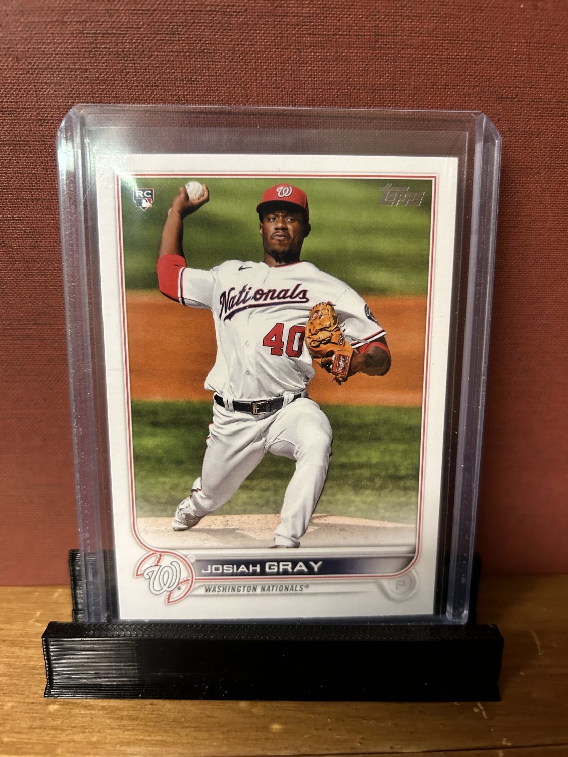 2022 Topps Josiah Gray #43 RC