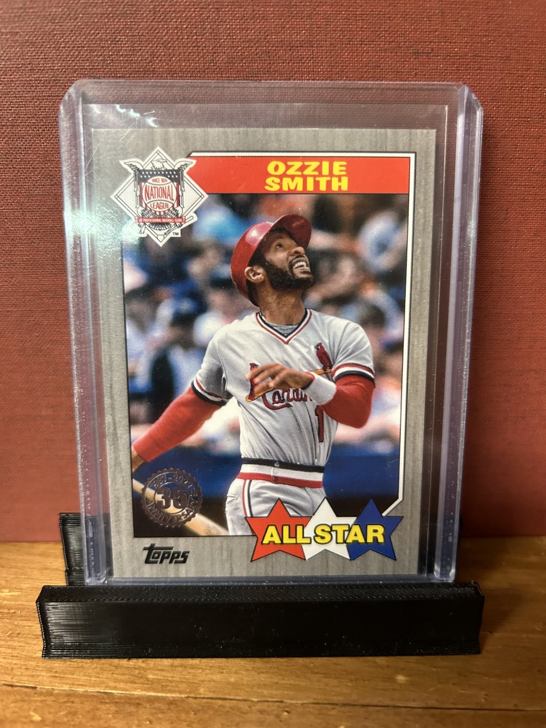 2022 Topps '87 Ozzie Smith #87AS-22 Black Parallel 290/299