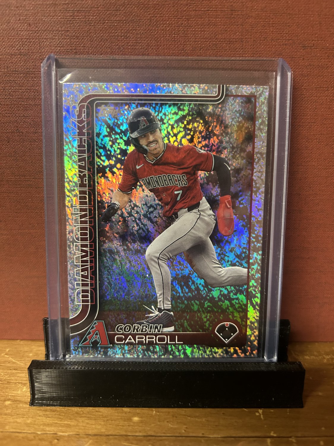 2025 Topps Corbin Carroll #78 Sandglitter Parallel
