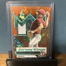 2025 Donruss Prospect Jersey Kings Chase Burns #PJK-CB Orange Ice Prizm