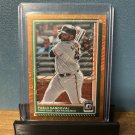 2025 Donruss Optic Pablo Sandoval #95 Orange Velocity Prizm