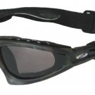 BOS Commander II Green/Brown Camo w/Smoke, Yellow and Clear Lenses