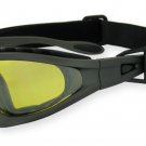 Desert Shield - Commander Matte Black Detachable Strap & Padded Frame PC Yellow