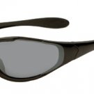 Tracer Ranger Sunglasses Frame/Lenses : Matte Black Frame w/ PC Smoke, Yellow and Brown Lenses