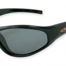 Pacific Reef - Black w/TAC Smoke Polarized 1.0MM Lenses