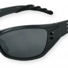Hurricane -Gunmetal w/PC Decenter Flash Mirror Green/Gray Lenses