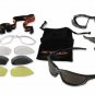 Evolution - Matte Gunmetal w/PC DeCenter Gold XLT Lenses + Tech Kit