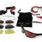 Evolution -Black Flash w/PC DeCenter Red XLT Lenses + Tech Kit