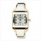 2TONE PLATE CUFF BRACELT WATCH