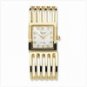 GOLD PLATE CUFF BRACELET WATCH