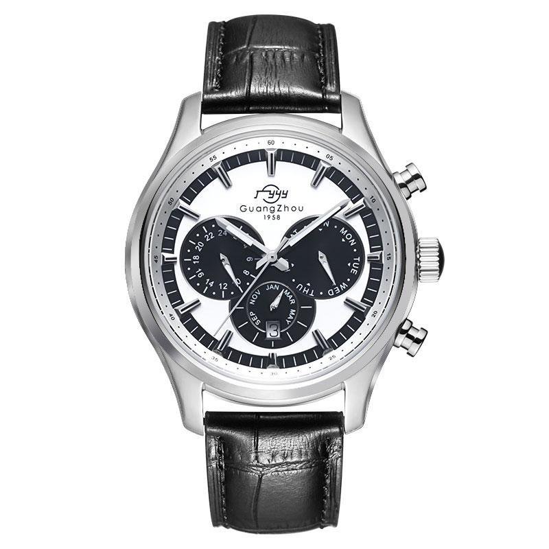 Men's multi-functional automatic mechanical waterproof watch