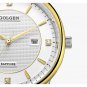 Men's Japanese quartz movement waterproof business 40mm wrist watches 9089M