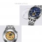 Ebohr Skeleton Power Reserve Men's Japanese Movement Automatic Mechanical Wrist Watches 5081