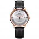 Geya Men's business causal Japan automatic mechanical movement 21-Jewels wrist watches 8205G