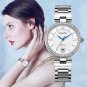 Rossini Women's diamond-bordered Japan automatic mechanical movement wrist watches 516752