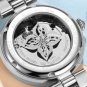 Rossini Women's diamond-bordered Japan automatic mechanical movement wrist watches 516752