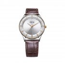 Fiyta Mens Watches Ultra-thin Minimalist Swiss Quartz Movement 39mm Wristwatches G800002