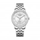 Poscer Mens Watches Japanese Quartz Movement Business Causal Wristwatches 8228
