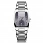 Poscer Mens Rectangle Watches Japanese Quartz Movement Business Causal Wristwatches 8187