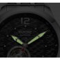 Rarone Men's skeleton watches Japanese automatic mechanical movement 42mm wristwatches 8670029