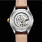 Rarone Men's skeleton watches Japanese automatic mechanical movement 41mm wristwatches 8670019