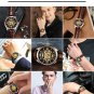 Rarone Men's skeleton watches Japanese automatic mechanical movement 41mm wristwatches 8670019