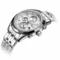 Ebohr Chronograph 42mm Mens Japan Quartz Movement Business Wrist Watches 0641