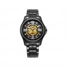 Golgen Mens skeleton watches Japanese automatic mechanical movement wristwatches 16001M