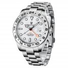 Pagani Design watches mens automatic mechanical movement business GMT wristwatches PD1682