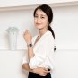 Rarone women's Japanese quartz movement business causal stainless steel wristwatches 832018