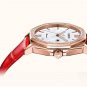 Rarone Octogan red watch women's Japanese automatic mechanical movement 34.5mm wristwatches 8670328